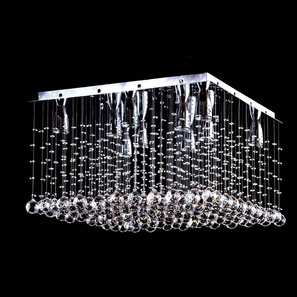 CANDIL DE CRISTAL CORTADO DE LUJO 10 LUCES WILLIAMS KRYSTAL 