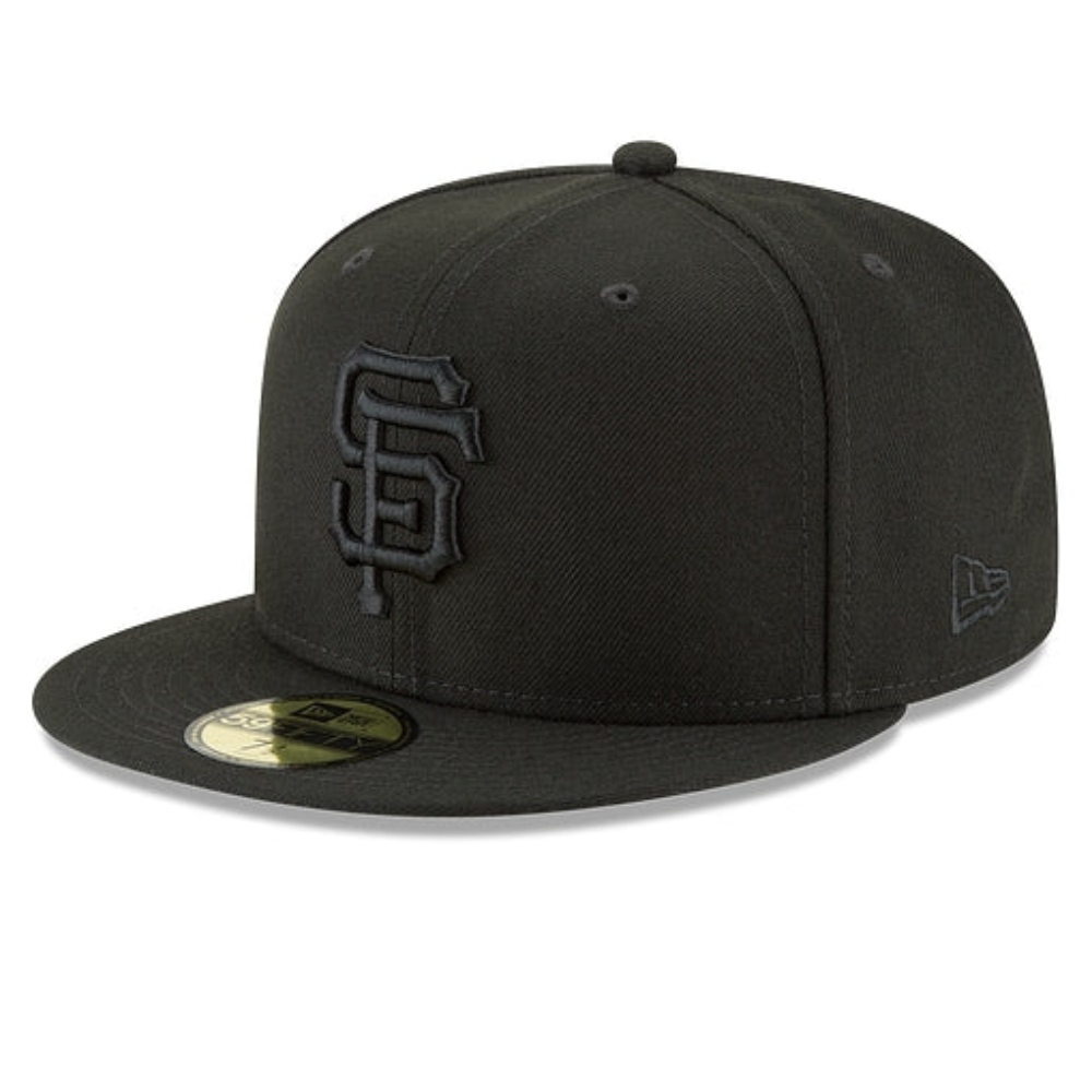 Gorra New Era  San Francisco Giants Black On Black 59FIFTY Cerrada 11591108
