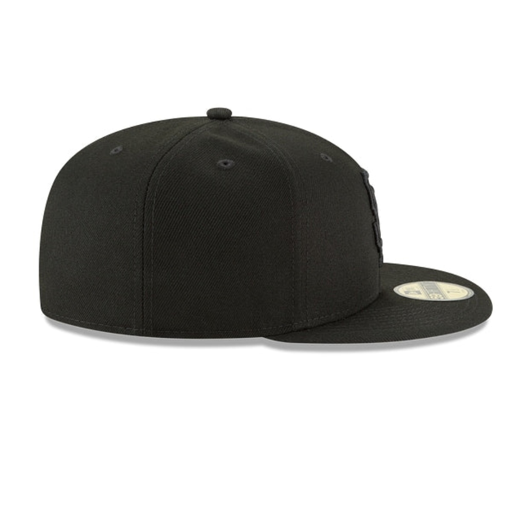 Gorra New Era  San Francisco Giants Black On Black 59FIFTY Cerrada 11591108