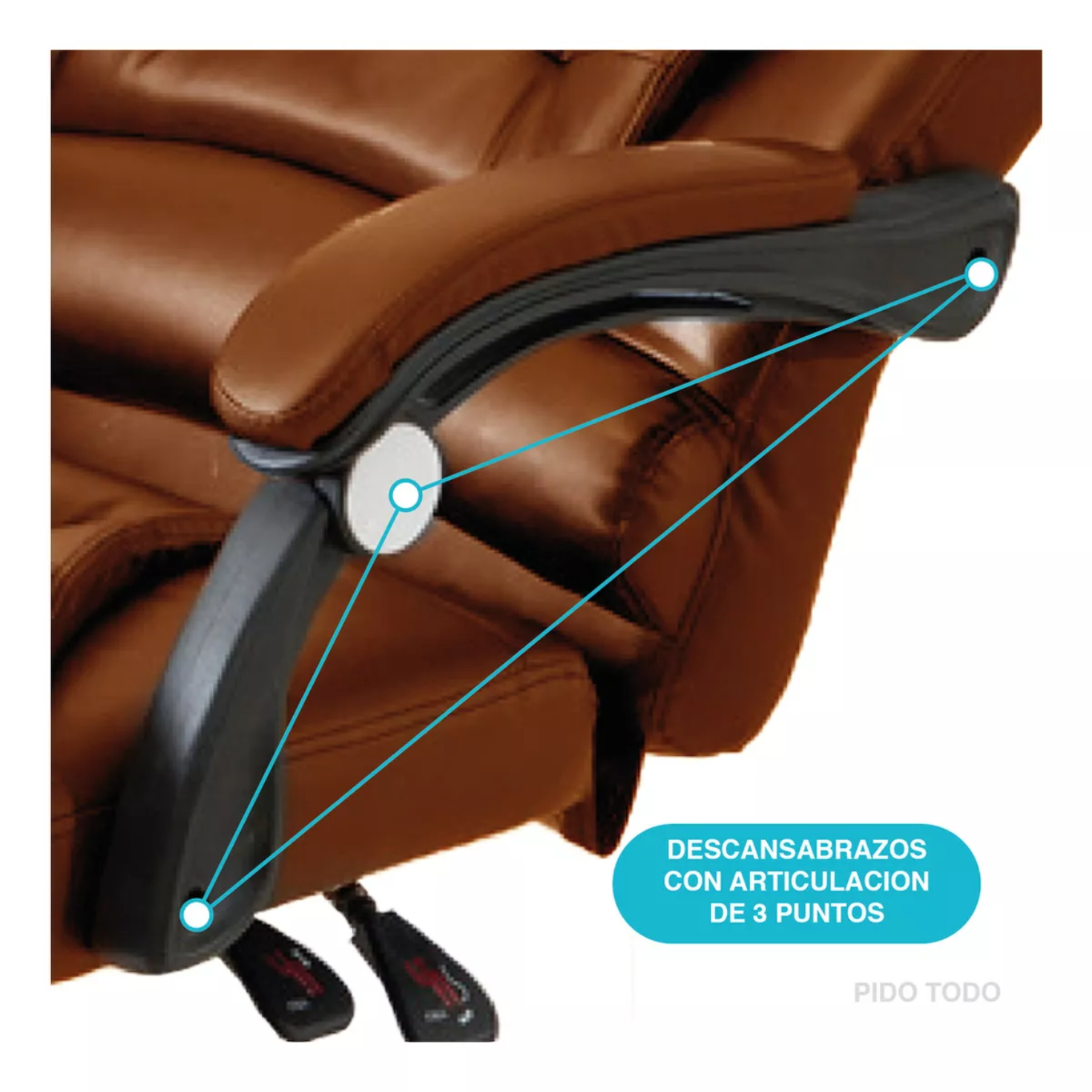 Silla Ejecutiva De Escritorio Oficina Ergonómica Reclinable