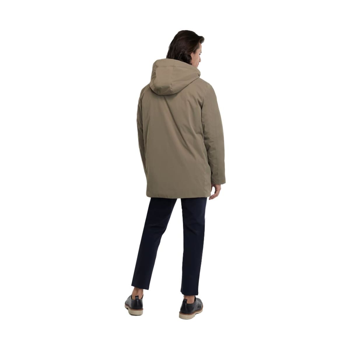 Chamarra D.E.E.P. Selection beige tipo parka para hombre, mod. 1097549