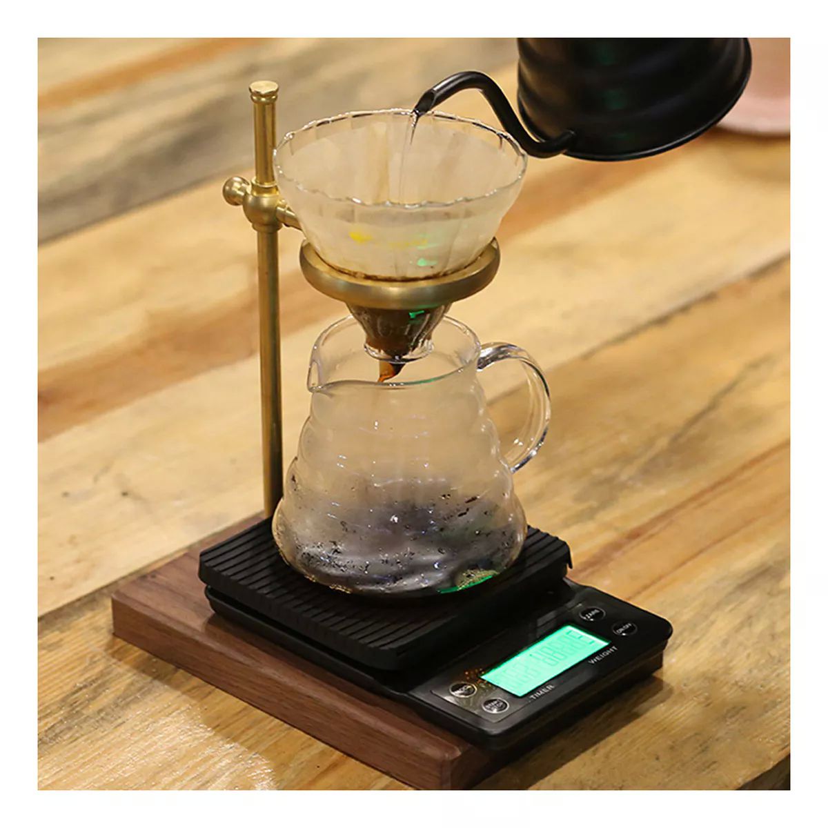Báscula De Café Con Temporizador, Báscula De Cocina Eléctric