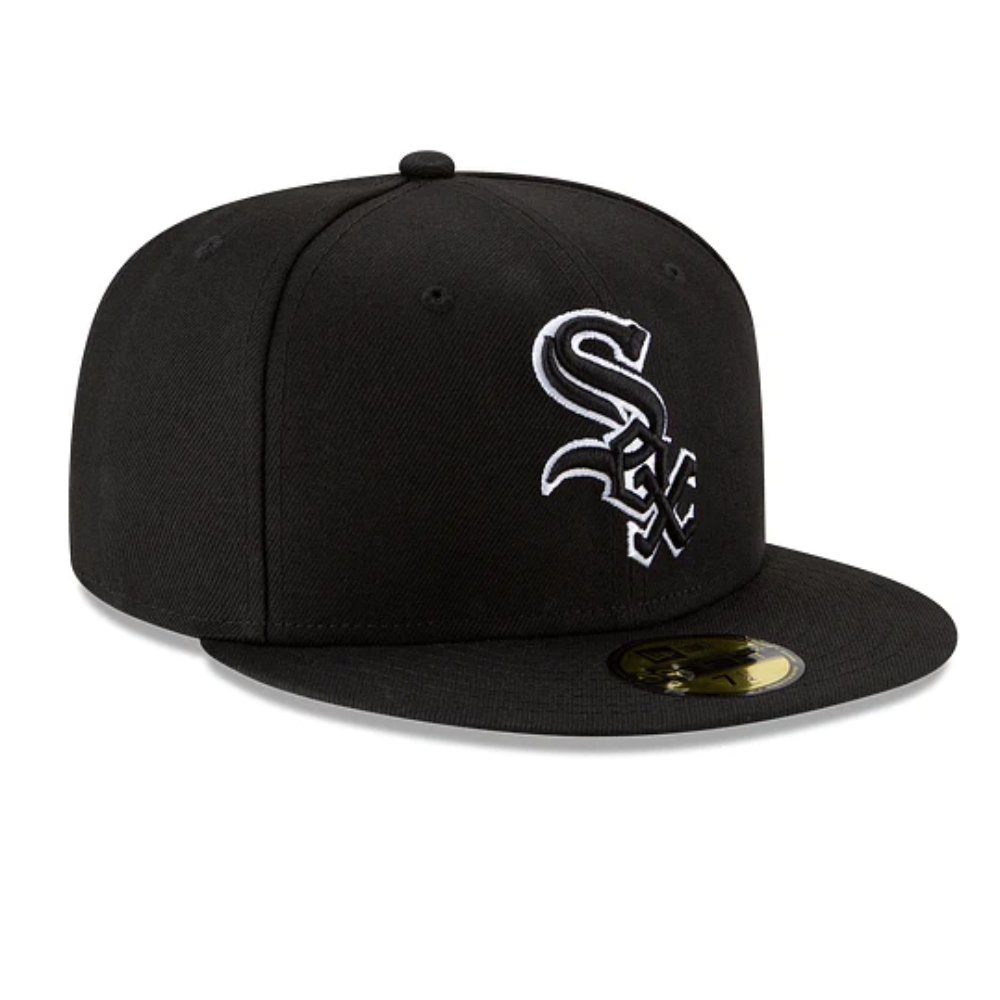 Casquette New Era 59FIFTY Chicago White Sox - Gris, Maille Pivotante, Taille 7 1/2, Homme