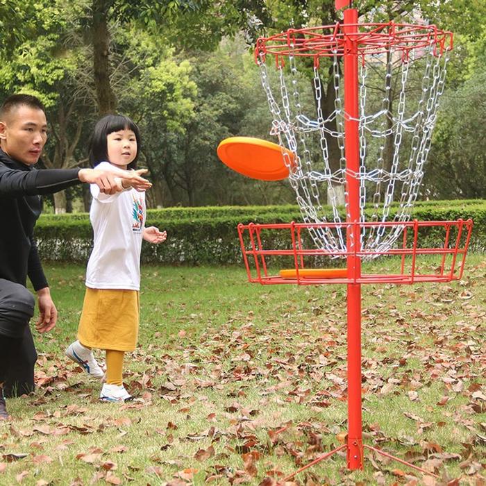 Frisbee flexible y ligero MXYOG-005-1 5 Pzas Discos voladores Silicona Diámetro18 cm Naranja, FlyBixOrange