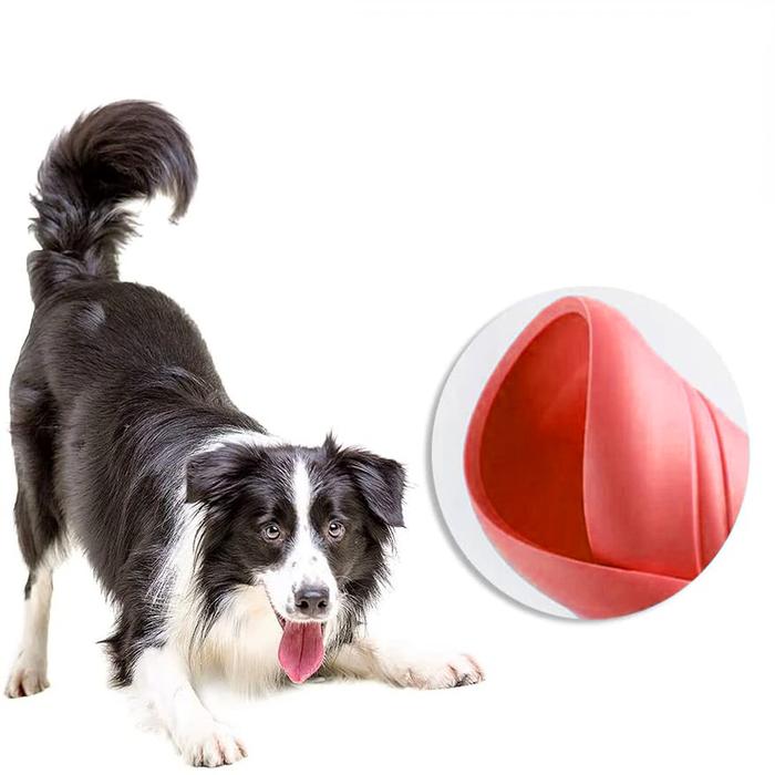 Frisbee de largo alcance MXYRE-001-1 1 Pza Disco volador Silicona Diámetro18 cm Rojo, FlyBixRed
