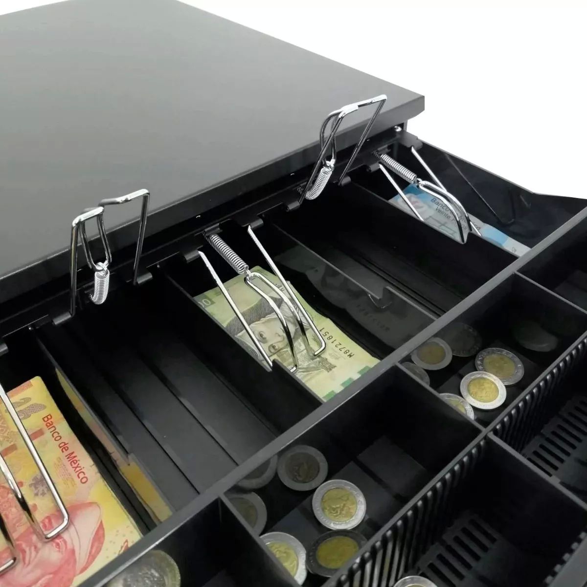 Cajon Dinero Metalico Caja Automatica Punto De Venta Rj11