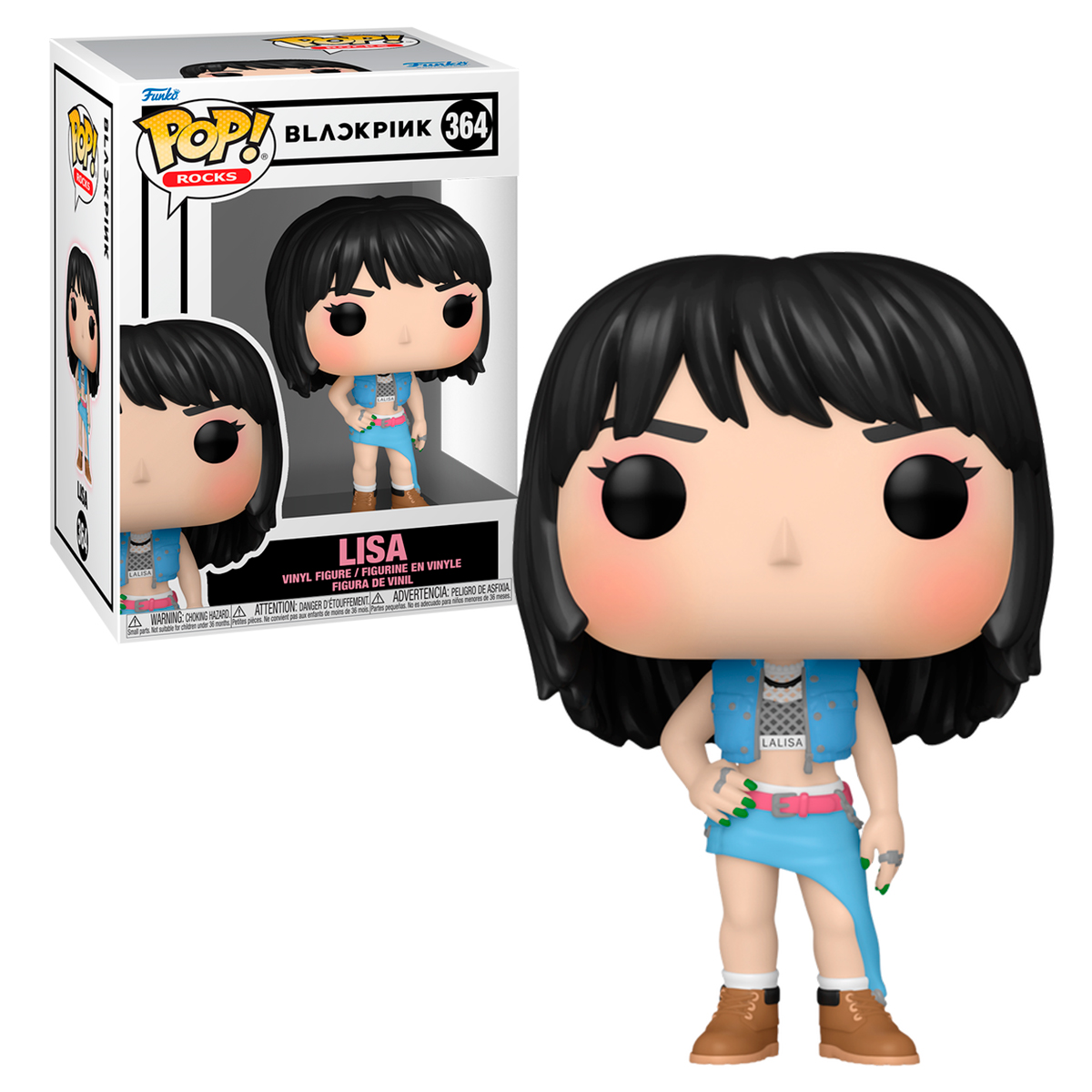 Funko Pop Lisa #364 Shut Down Blackpink Lalisa Manoban K Pop Figura Original