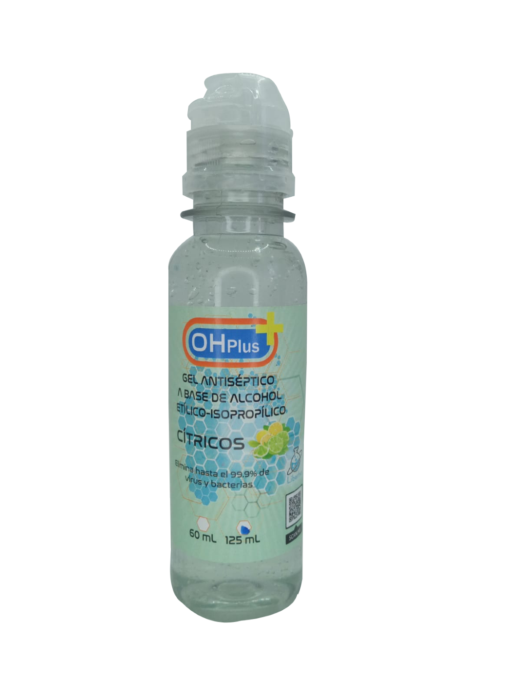 GEL ANTIBACTERIAL DE 125ML AROMAS PAQUETE DE 15 PIEZAS 