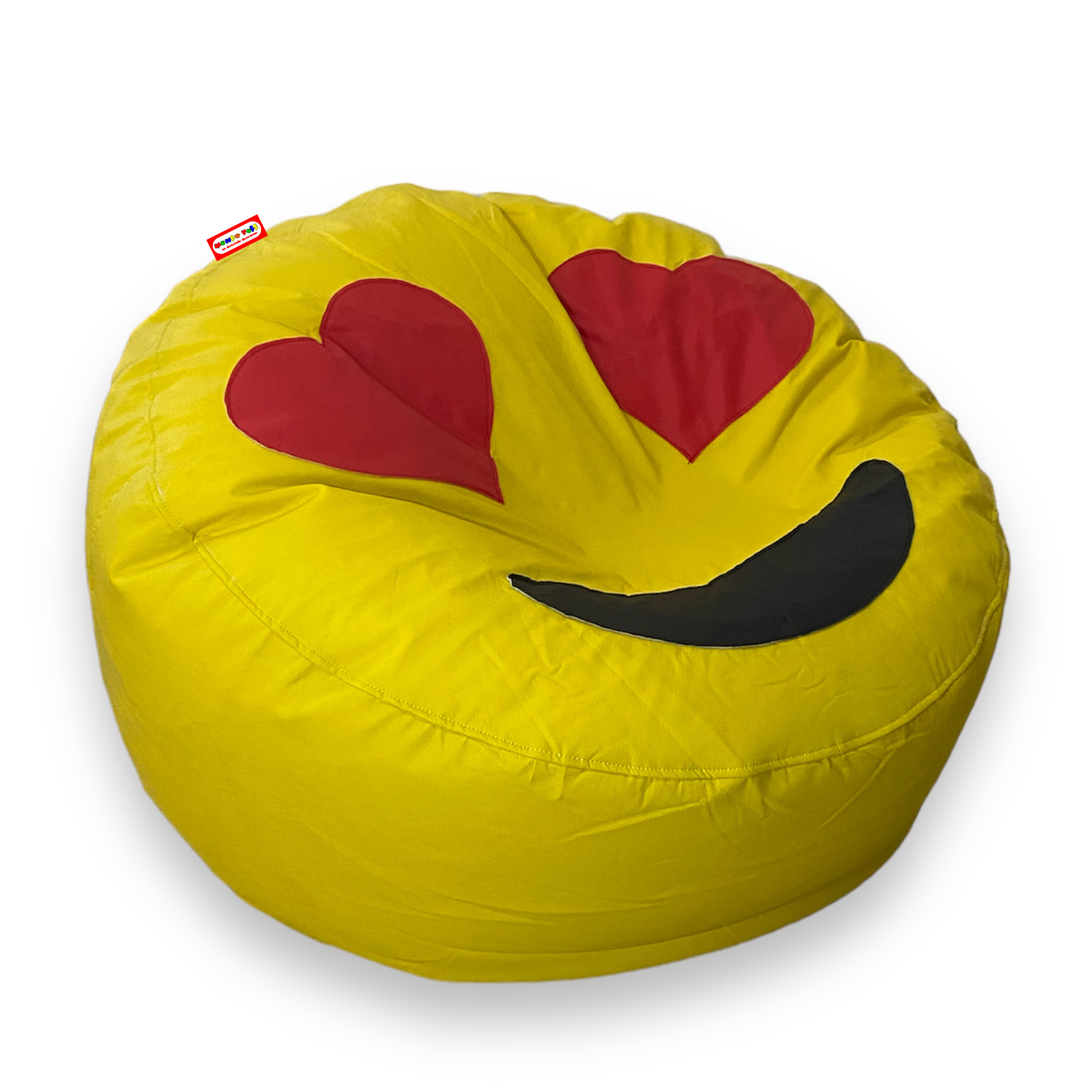 Sillón Puff Emoji Enamorado marca Mundo Puff.