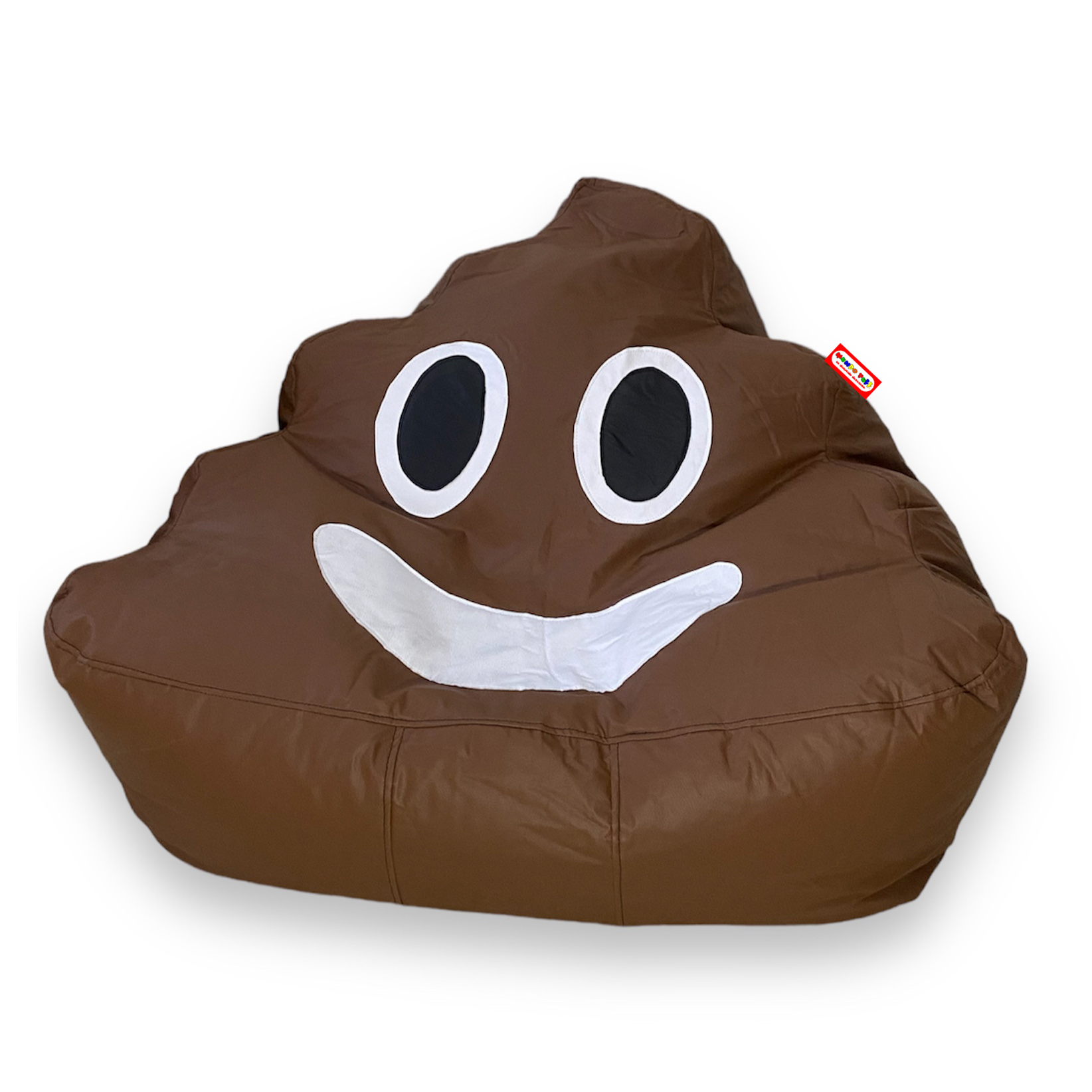 Sillón Puff Emoji Popo marca Mundo Puff.