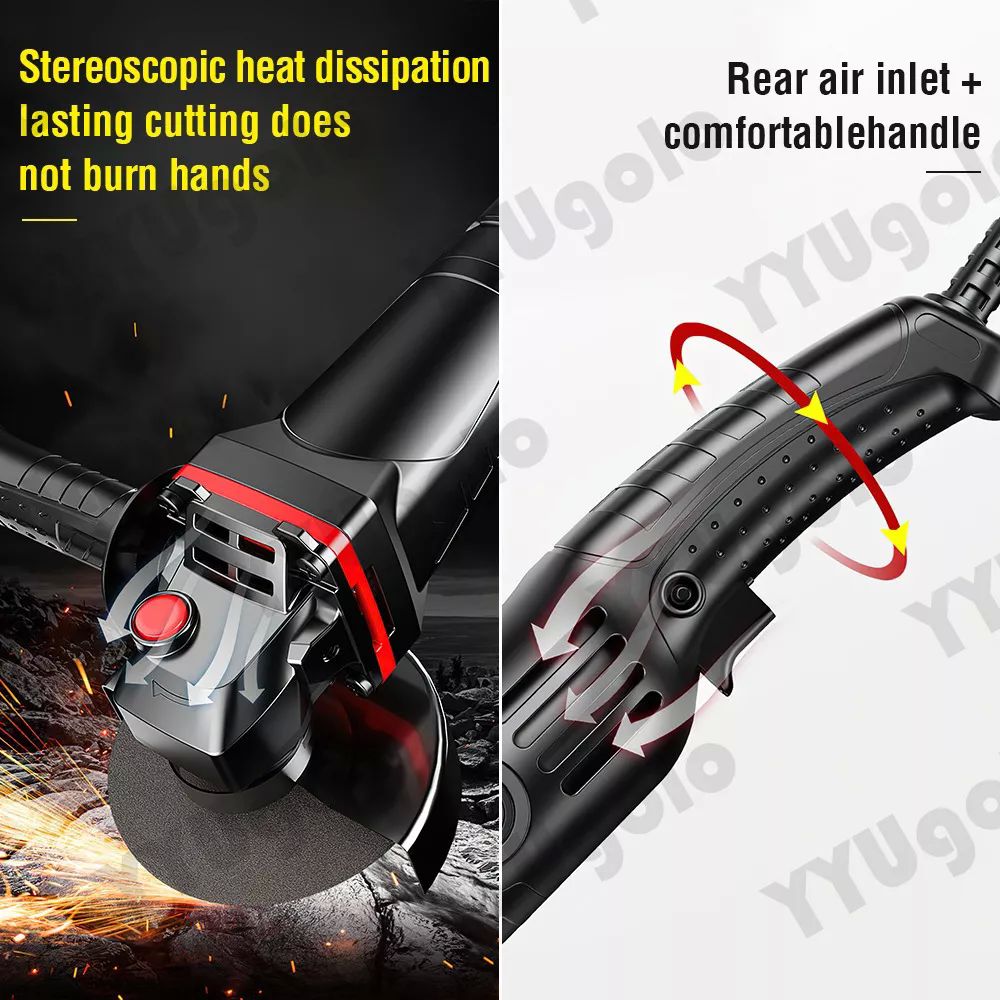 Esmeriladora Angular 2500w 110v Amoladora Angular Para Corte