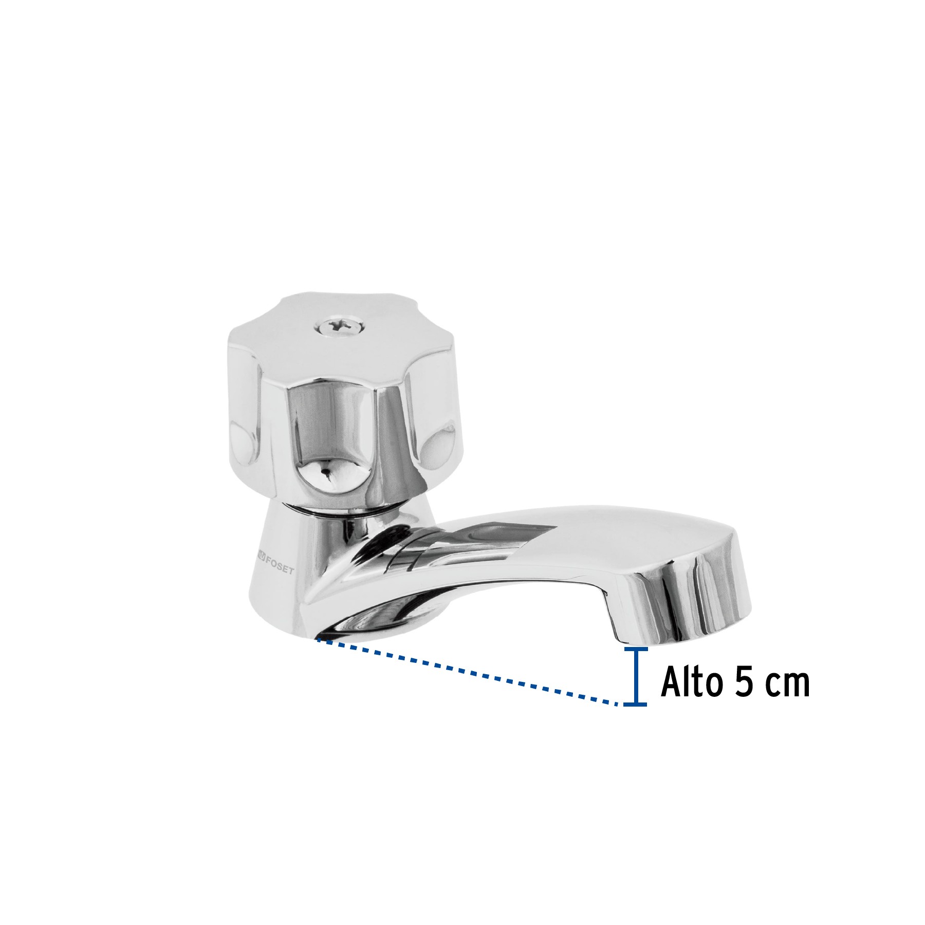 LLAVE PLÁSTICA INDIVIDUAL PARA LAVABO, FOSET 49309