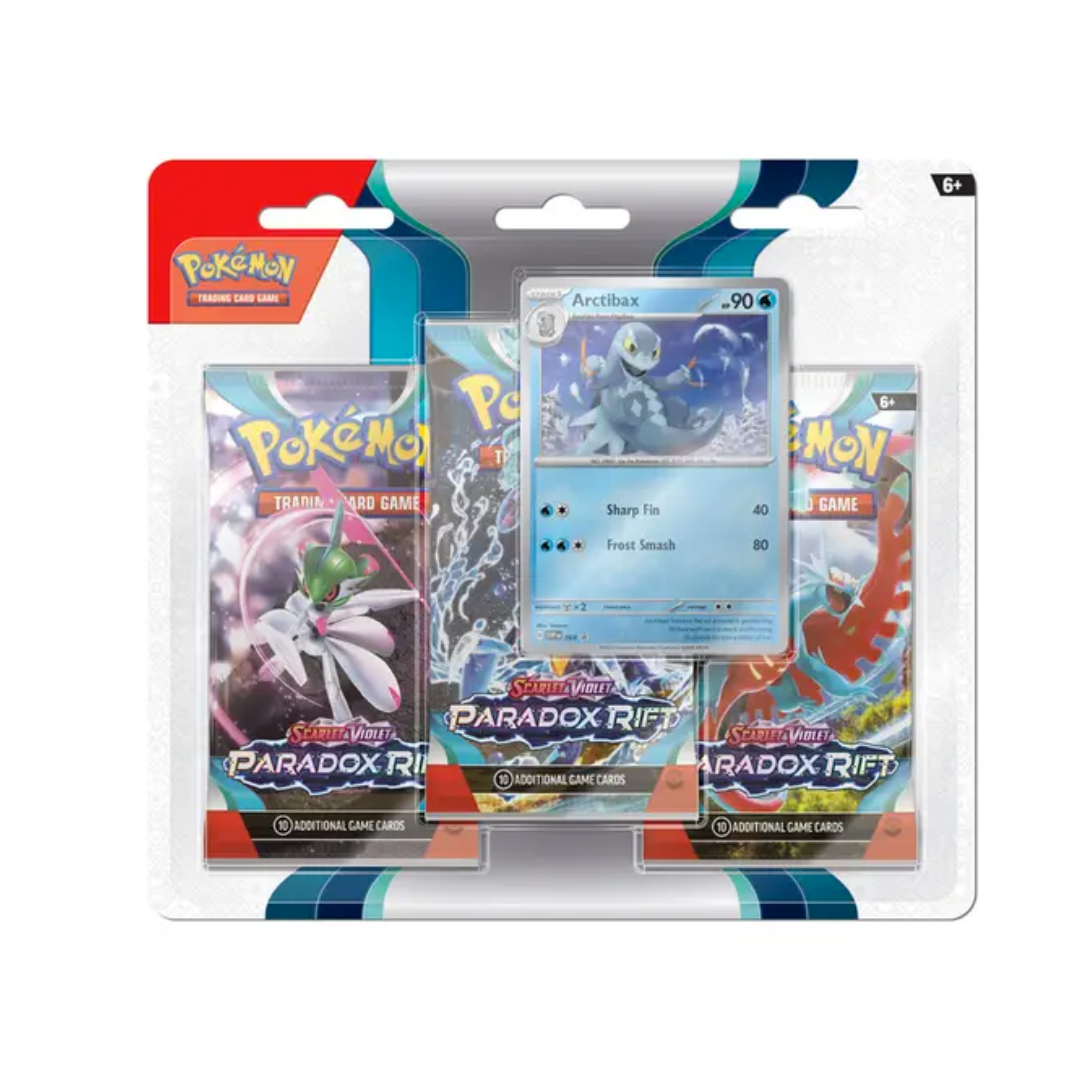 Pokémon Tcg - Paradox Rift 3 Booster Blister - Scarlet & Violet 04