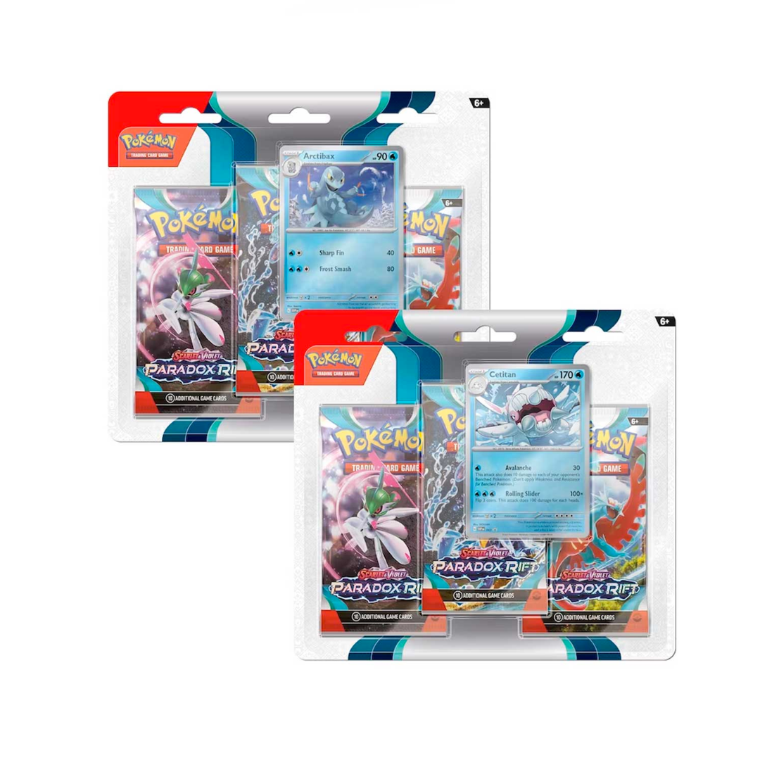 Pokémon Tcg - Paradox Rift 3 Booster Blister - Scarlet & Violet 04