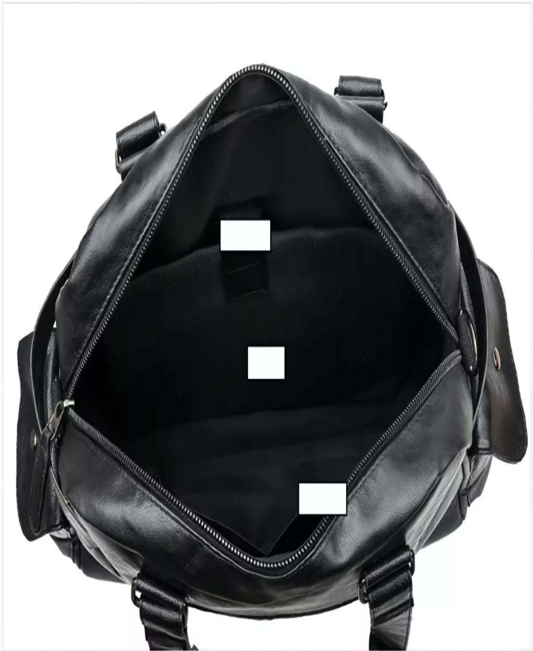 Bolsa Banderola Hombre Piel Grand Capacidad P/ Viaje