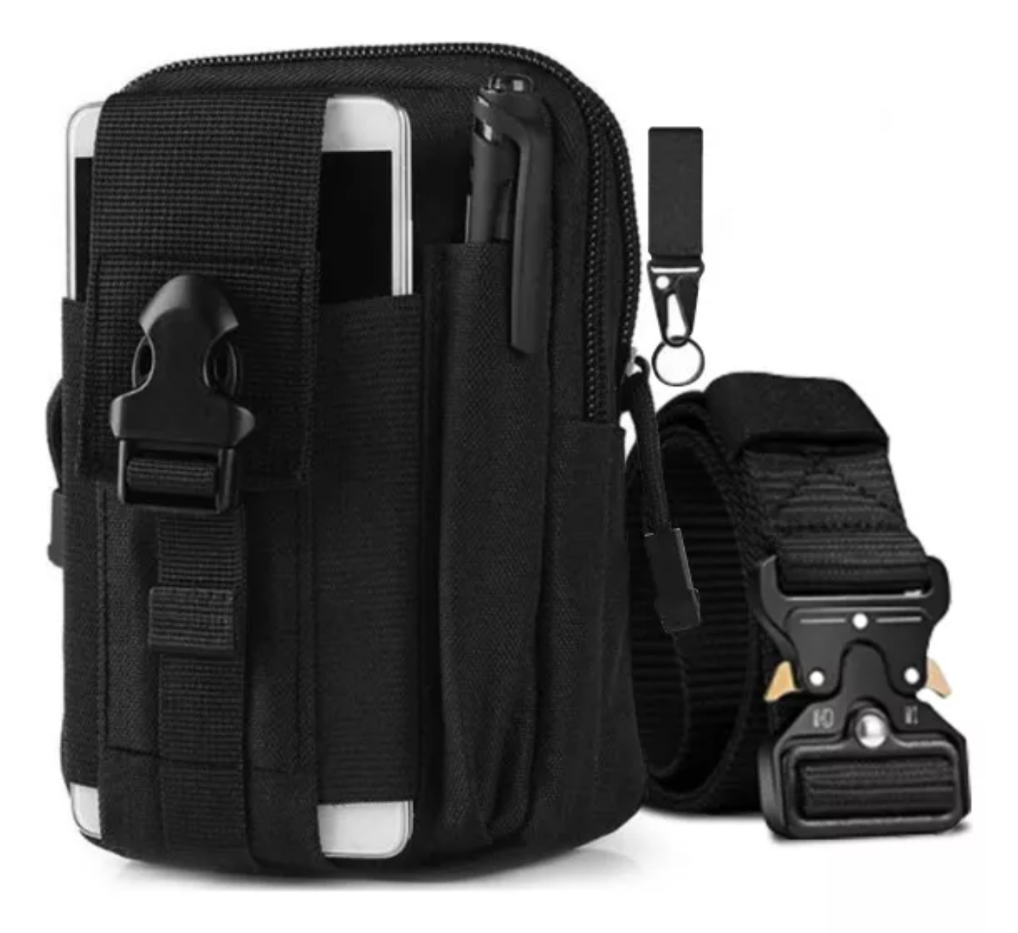 Cinturón Táctico Bolsa Táctica Con Gancho