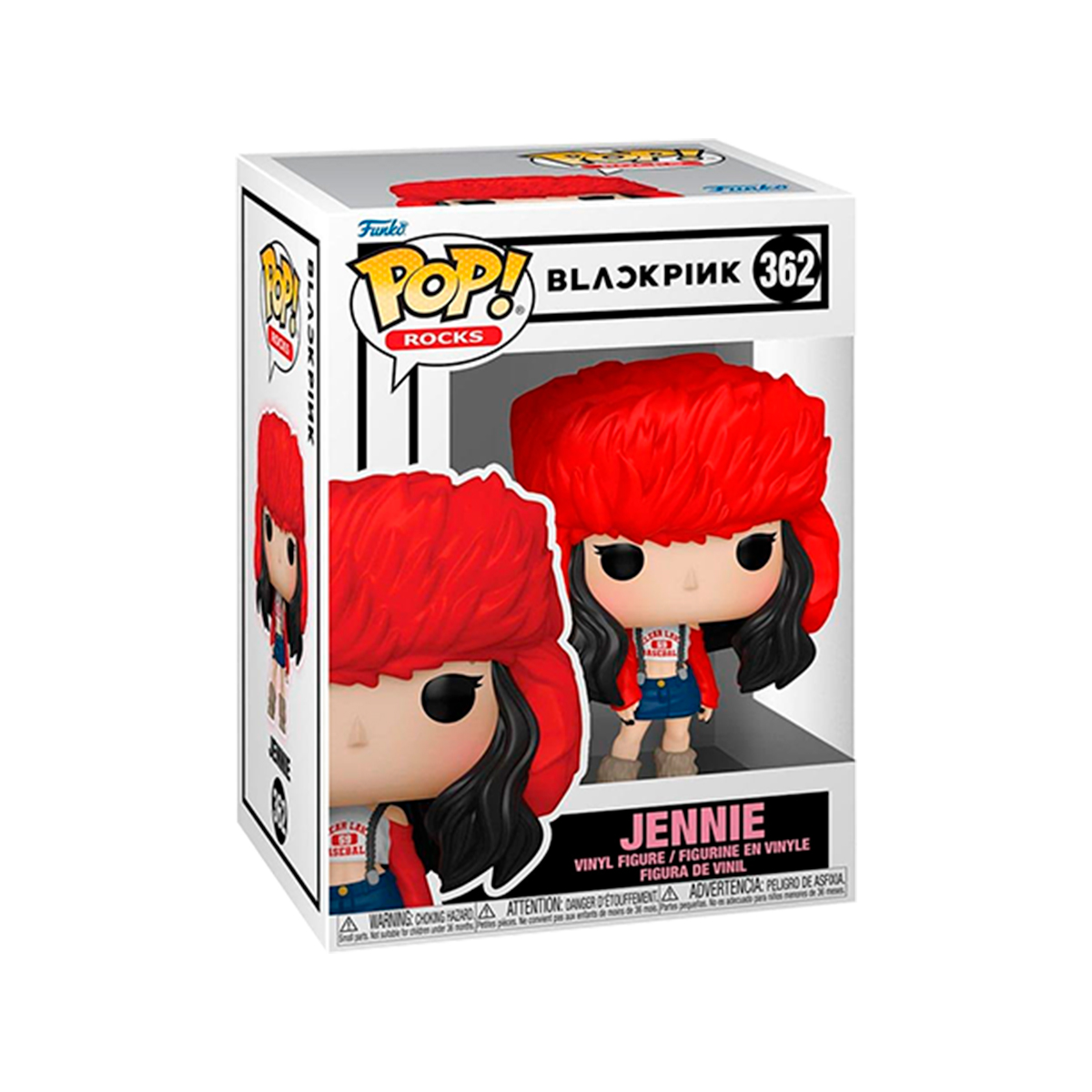Funko Pop Jennie #362 Shut Down Blackpink Kim Jennie K Pop Figura Original