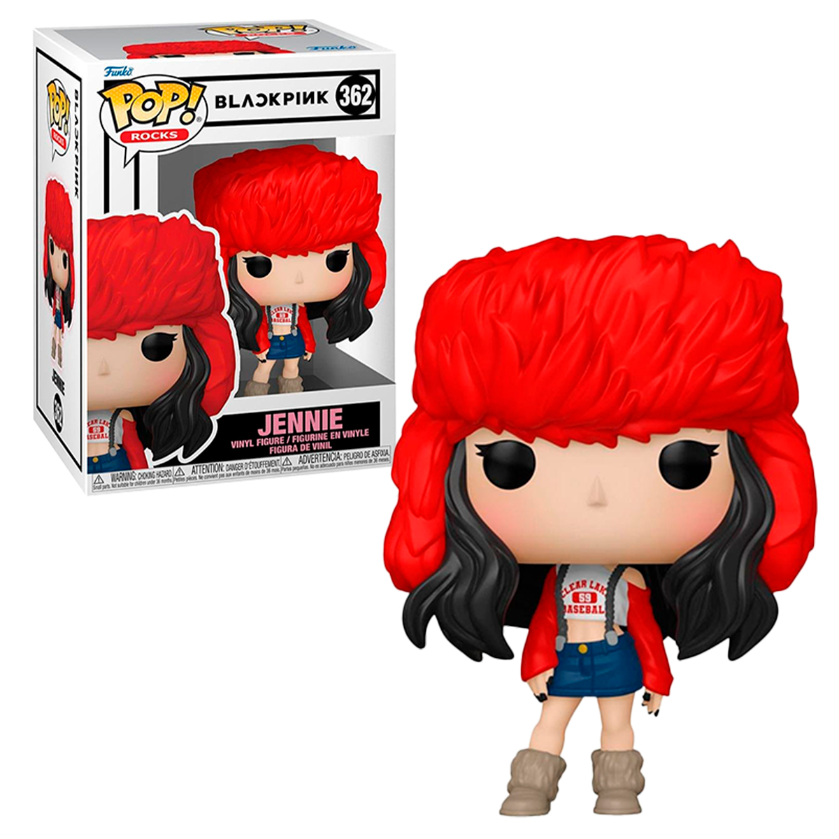 Funko Pop Jennie #362 Shut Down Blackpink Kim Jennie K Pop Figura Original