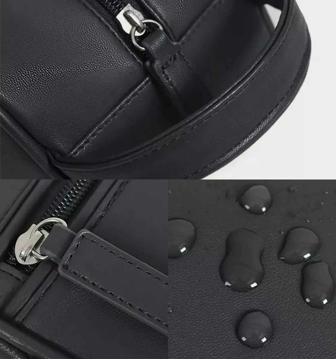 Regalo Hombre Neceser Hombre Piel Bolsa Sobaquera.