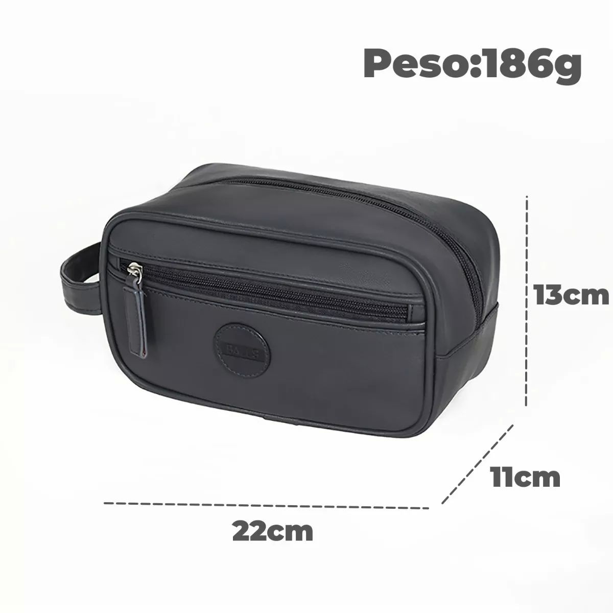 Regalo Hombre Neceser Hombre Piel Bolsa Sobaquera.