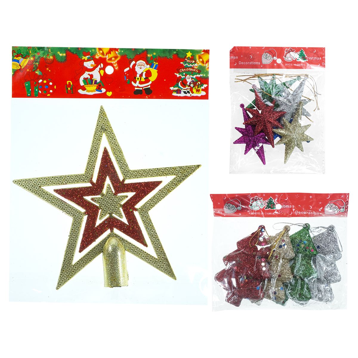 Adornos Navideños Colgantes Para Arbol Navidad 51pz 