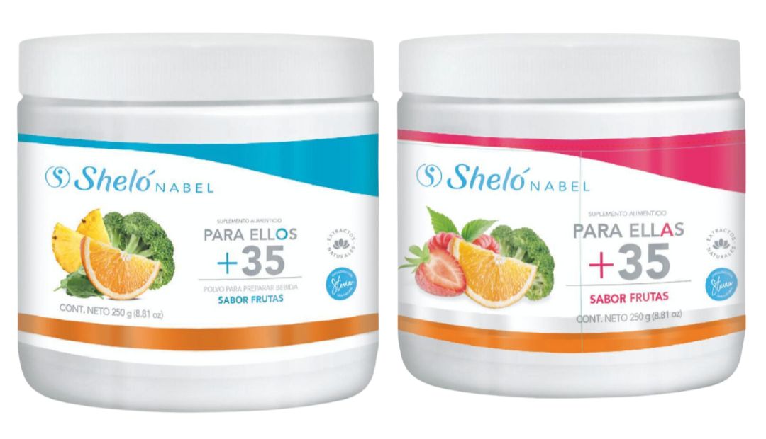 Dúo Multivitamínico +35 Para Ellas y +35 Para Ellos Shelo