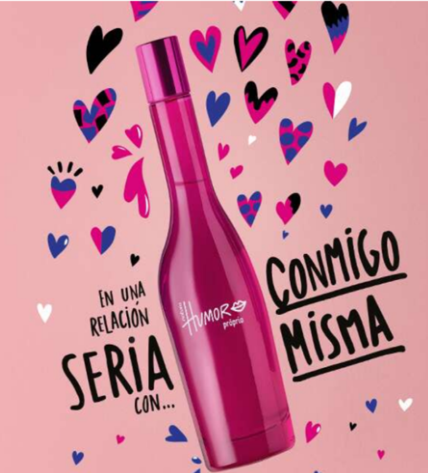 Perfume Humor Propio Femenino 75mL marca Natura