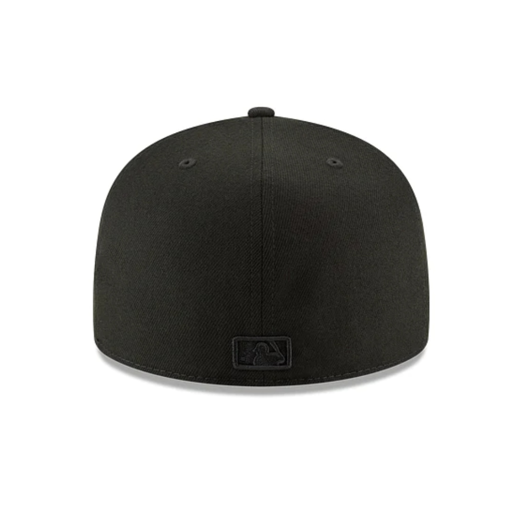 Gorra New Era Los Angeles Angels Black On Black 59FIFTY Cerrada 11591186