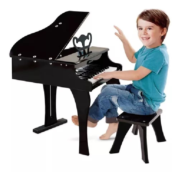 Pianito De Madera Para Niños J'adore Clásico Con Taburete
