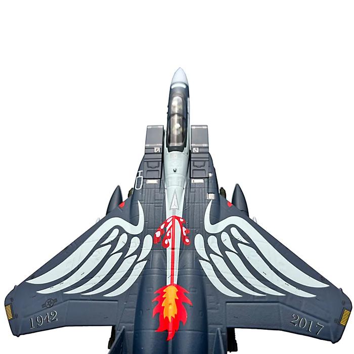 Boeing IDS F-15 Eagle MXFSG-001-25 F-15E Strike Eagle 1100 19,5x13,3x5,5cm MetalPlástico Base Plástico AzulBlanco, F-15E Strike Eagle