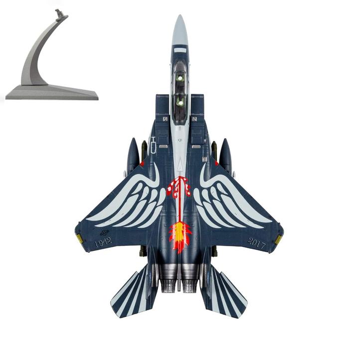 F-15 Eagle EE, UU, MXFSG-001-16 F-15E Strike Eagle 1100 19,5x13,3x5,5cm MetalPlástico Base Plástico AzulBlanco, F-15E Strike Eagle