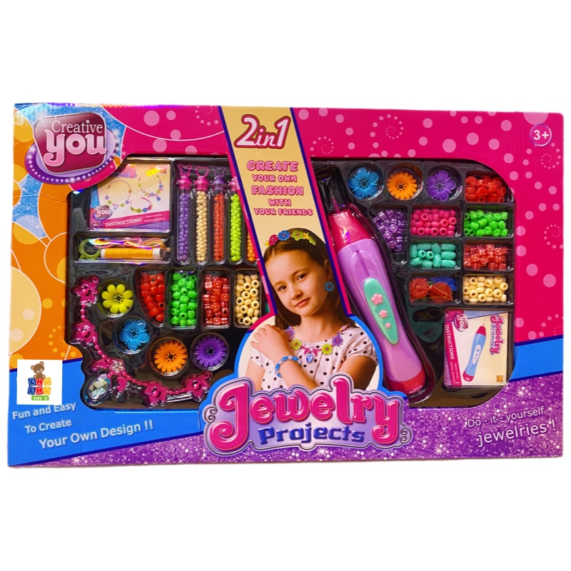 Juego Para Hacer Pulseras Y Accesorios Jewelry Projects 54cm