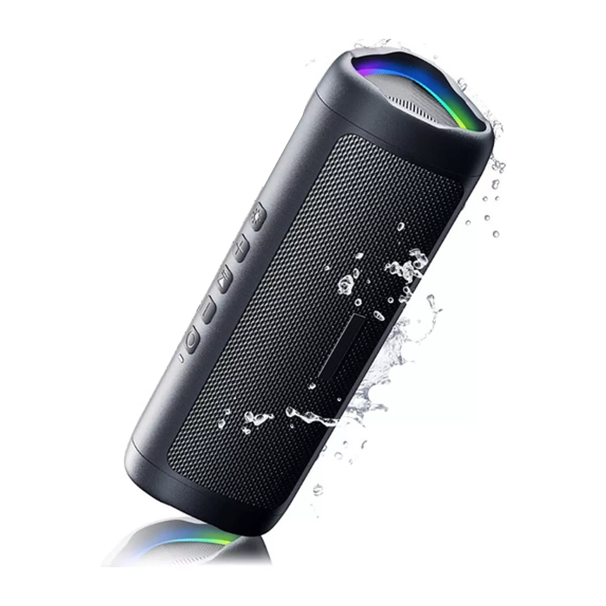 Bocina Altavoces Bluetooth Recargables Portatil Luces Rgb