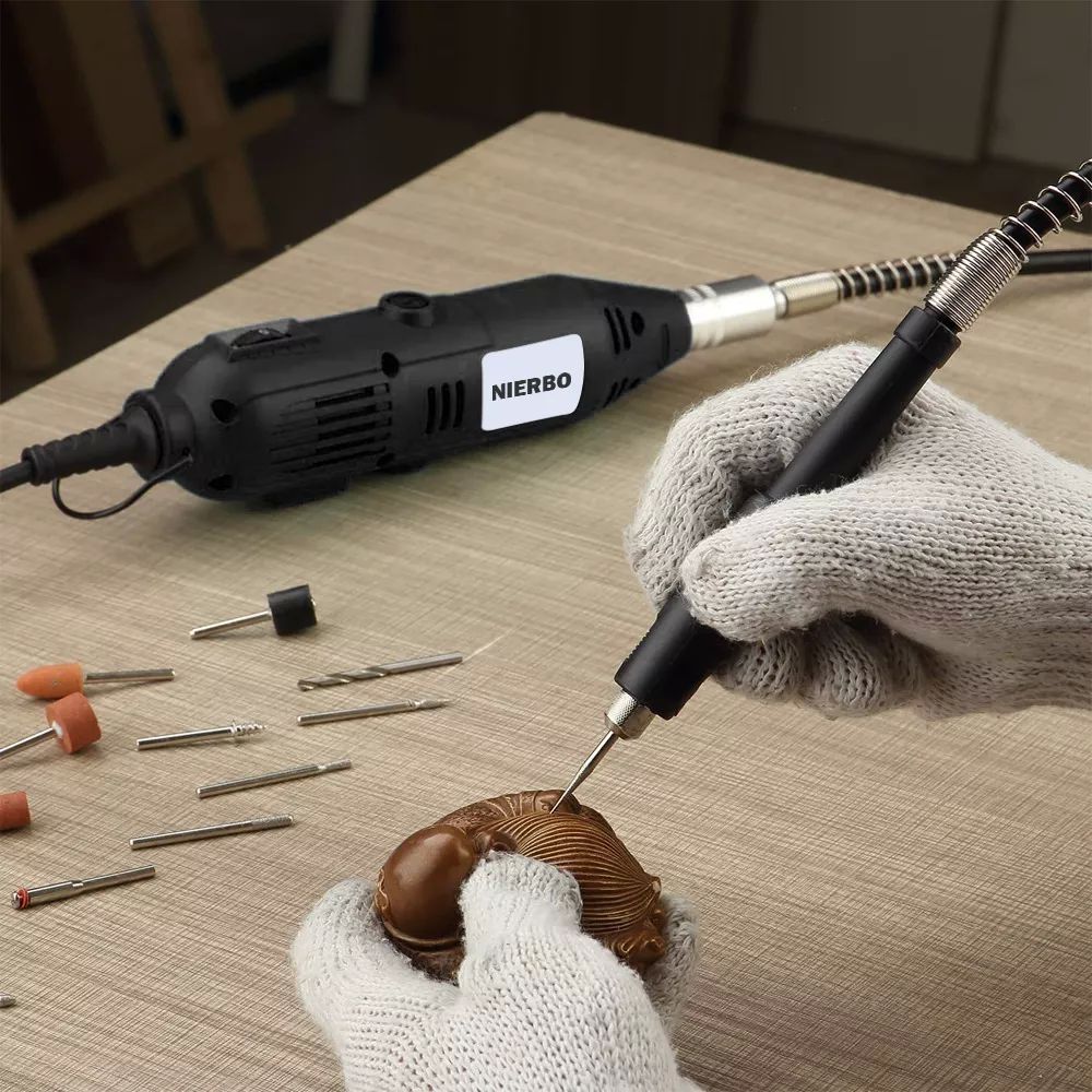 Kit De Herramientas Rotativas Con 192 Pzas 6 Velocidades Diy