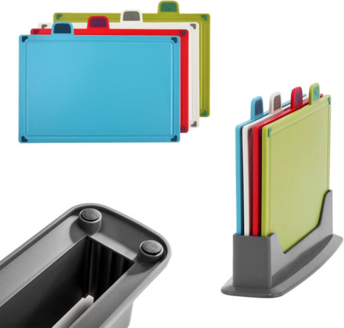 Tabla Para Picar Gruesas De Cocina De Color, 4 Piezas colores