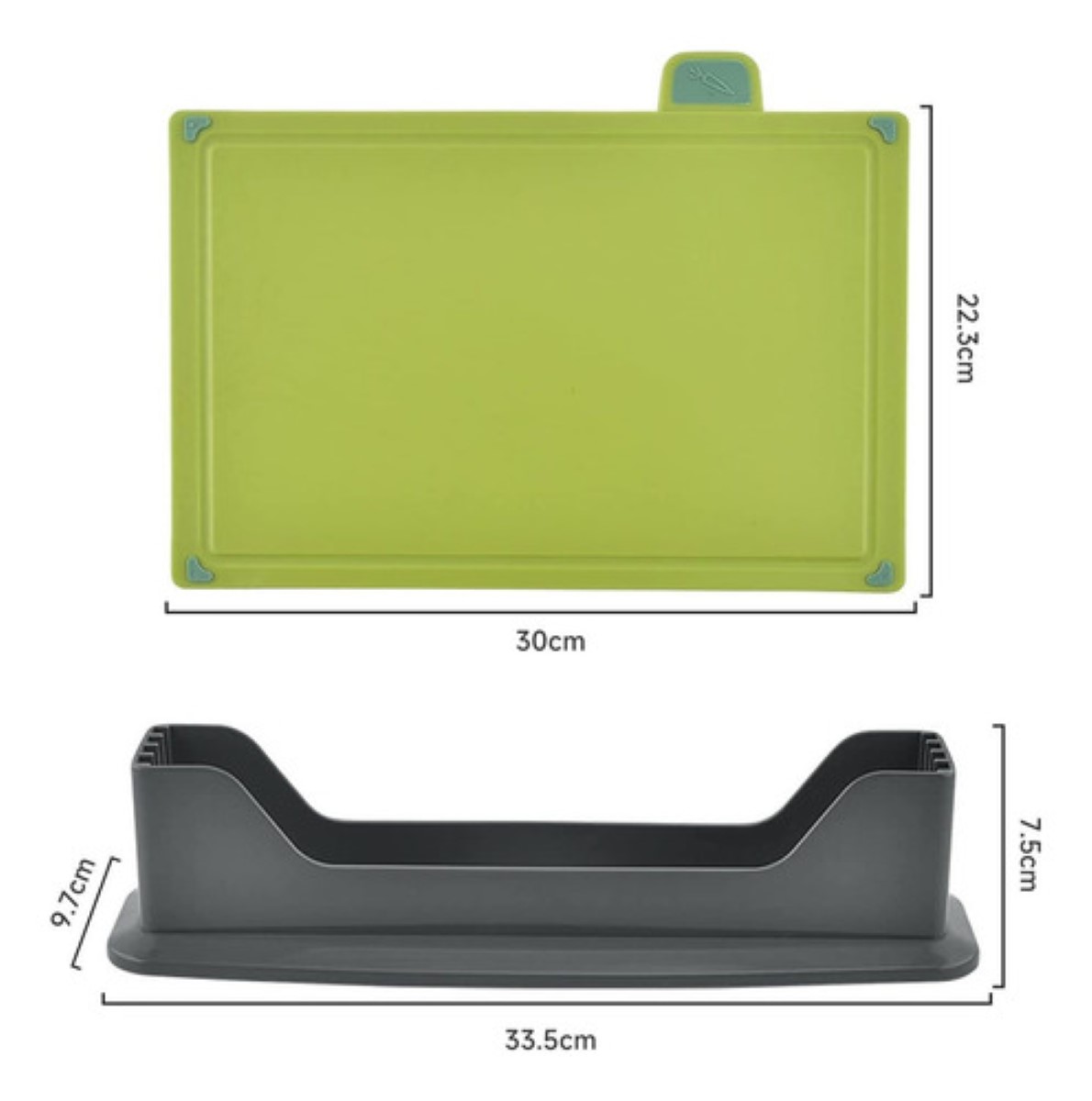 Tabla Para Picar Gruesas De Cocina De Color, 4 Piezas colores