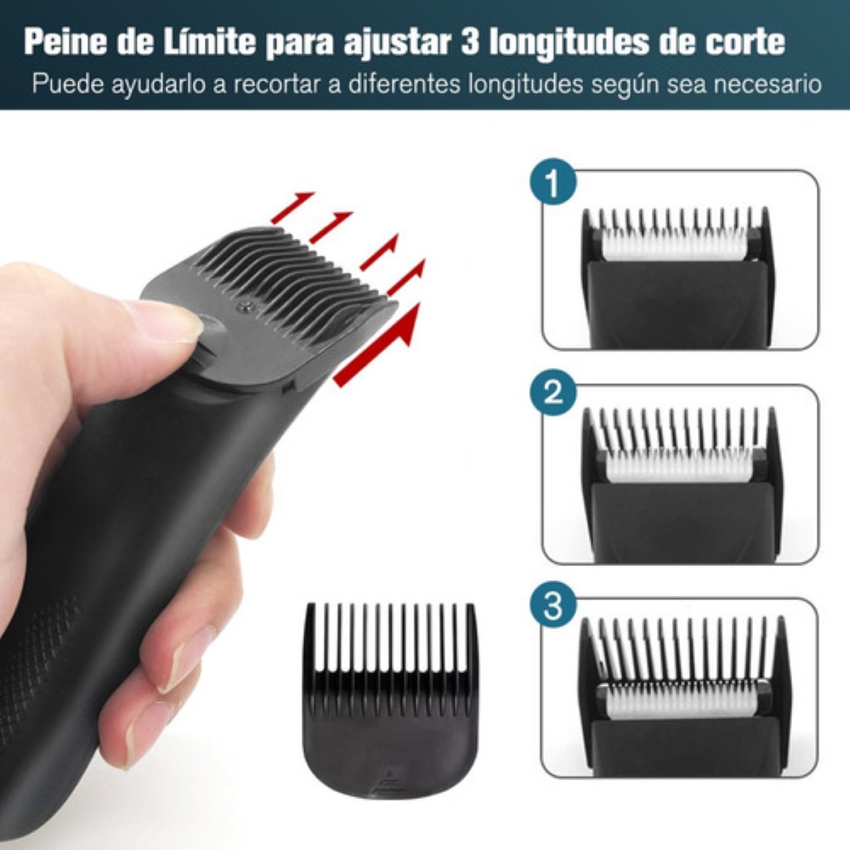 Rasuradora Eléctrica Cortadora Corporal NEGRO