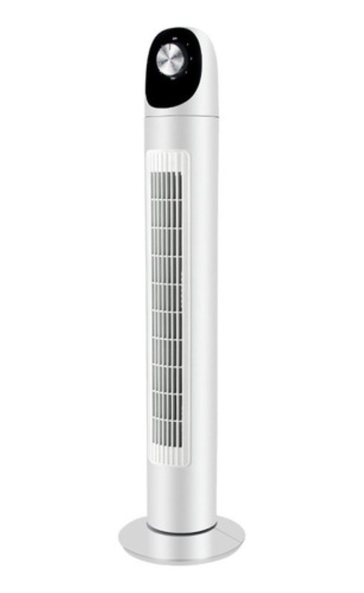 Ventilador De Torre Silencioso Con Control 3 Velocidades BLANCO