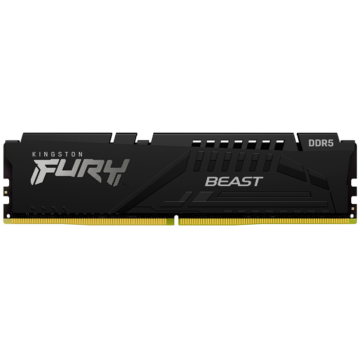Memoria RAM DDR5 8GB 4800MT/s KINGSTON FURY BEAST Negro KF548C38BB-8