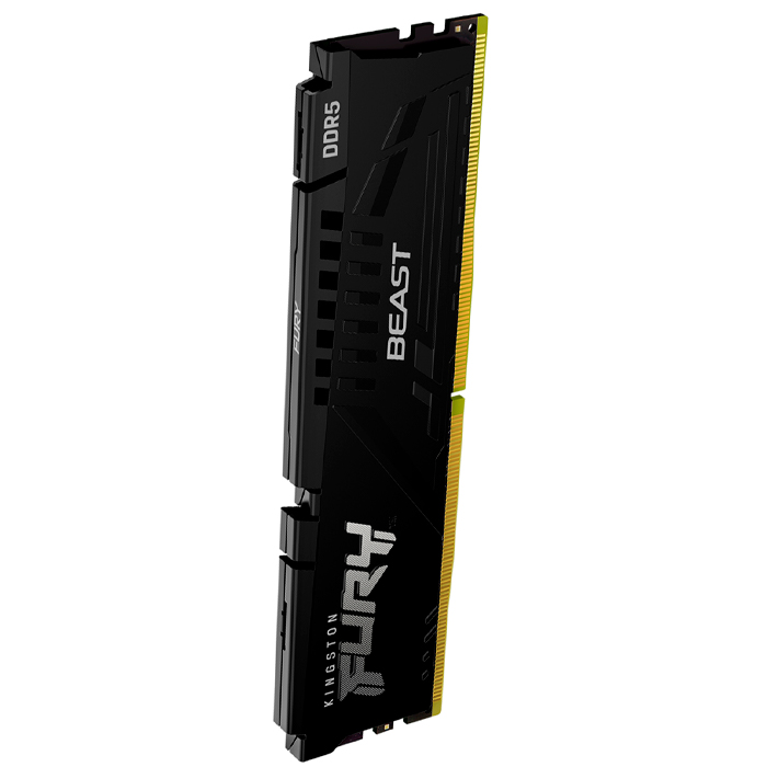 Memoria RAM DDR5 8GB 4800MT/s KINGSTON FURY BEAST Negro KF548C38BB-8