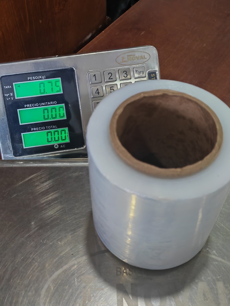 Pack 4 Rollos de Playo 5in Emplaye Polistretch Material de Empaque y Embalaje Calibre 70 800 ft 3 Kg