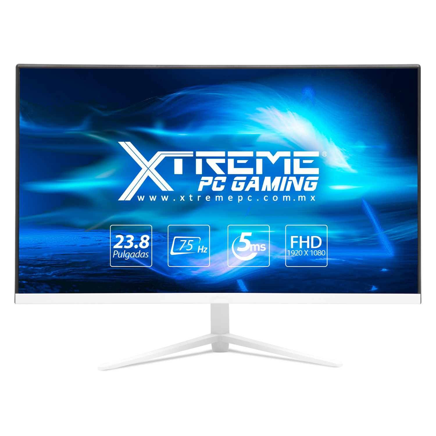 Xtreme PC Gaming AMD Radeon Vega Renoir Ryzen 7 5700G 16GB SSD 500GB Monitor Curvo 23.8 WIFI White