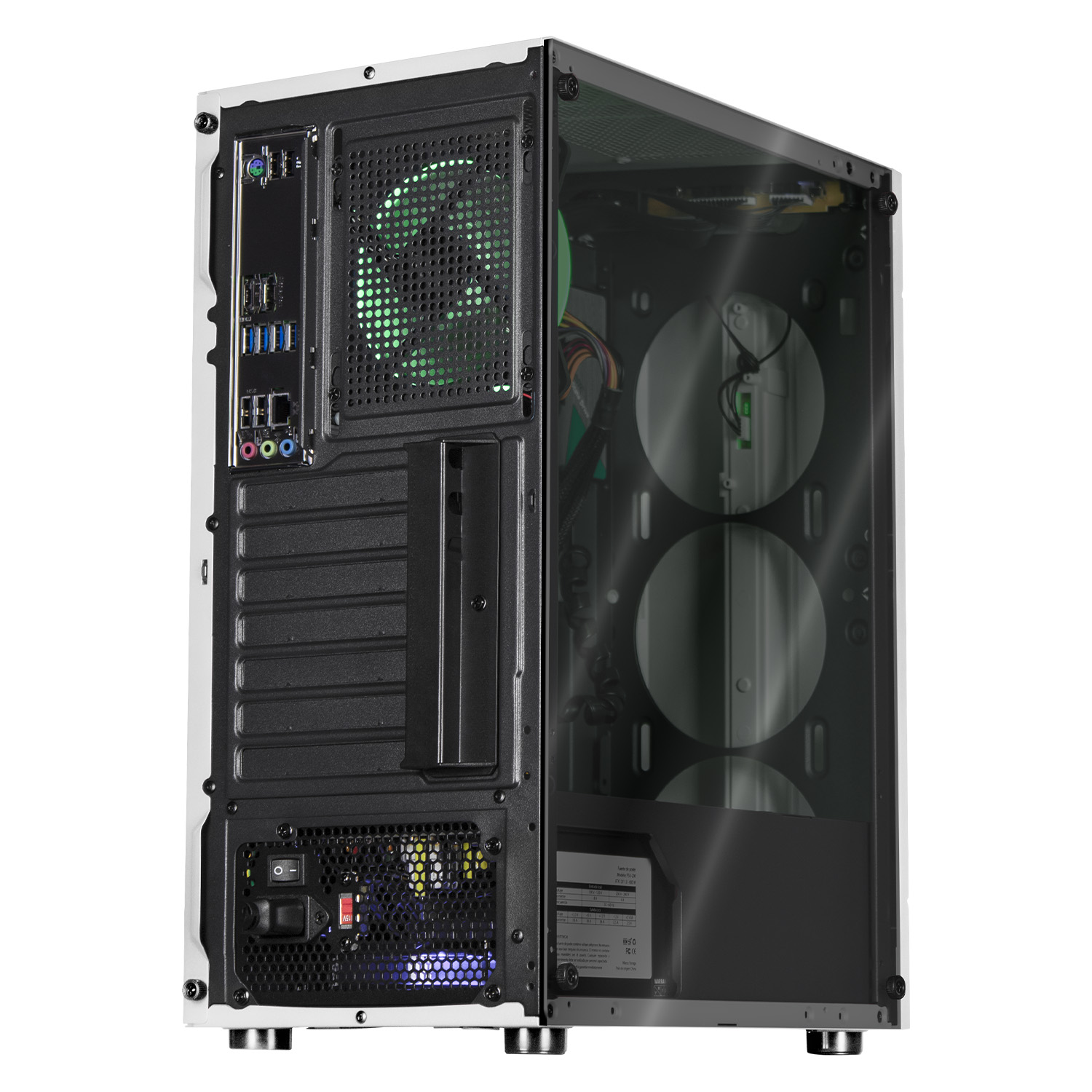 Xtreme PC Gaming AMD Radeon Vega Renoir Ryzen 7 5700G 16GB SSD 500GB Monitor Curvo 23.8 WIFI White