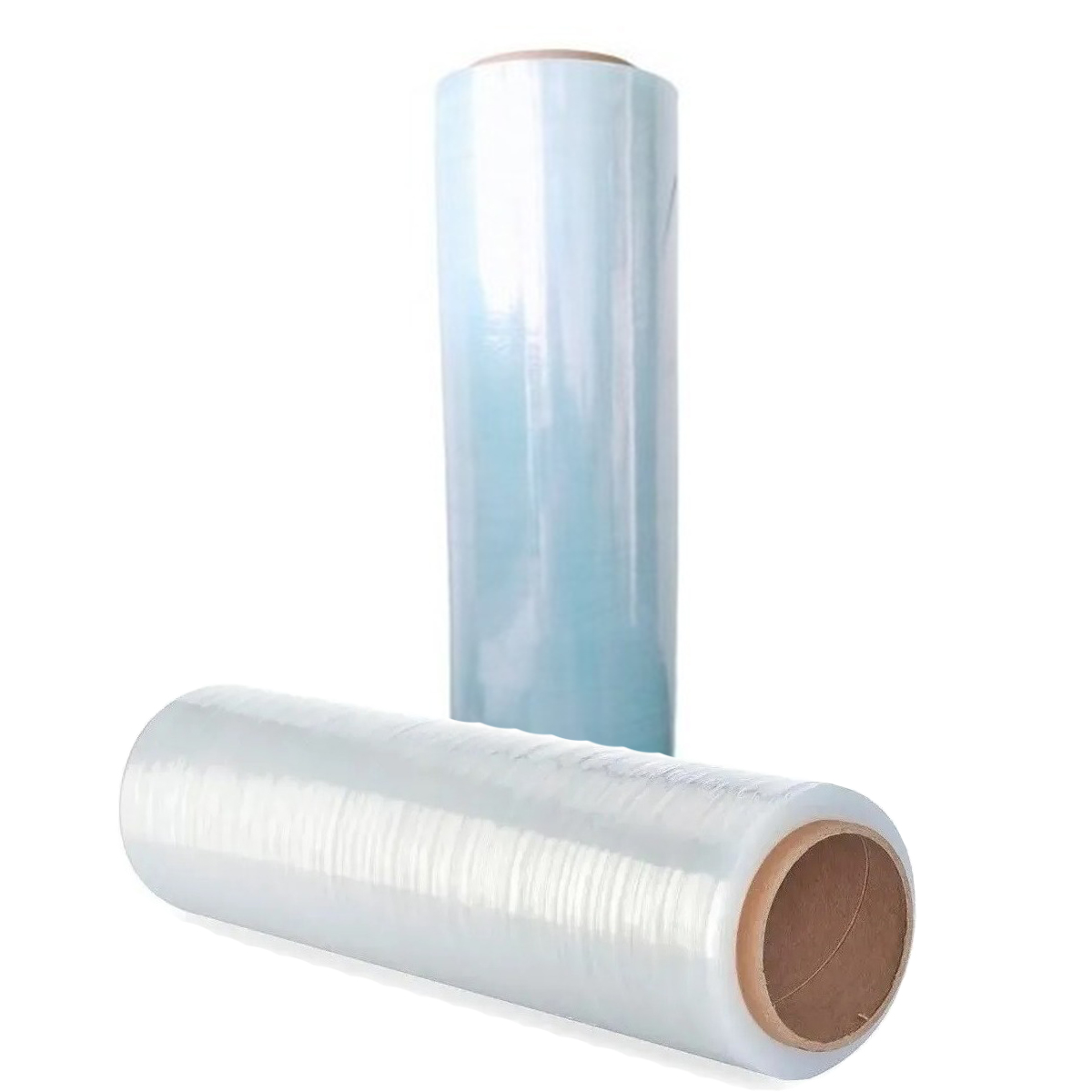 Pack De 2 Rollos De Playo Emplaye Grueso Polistretch Material de Empaque y Embalaje 18 pulgadas Calibre 80 1100 ft 6 Kg