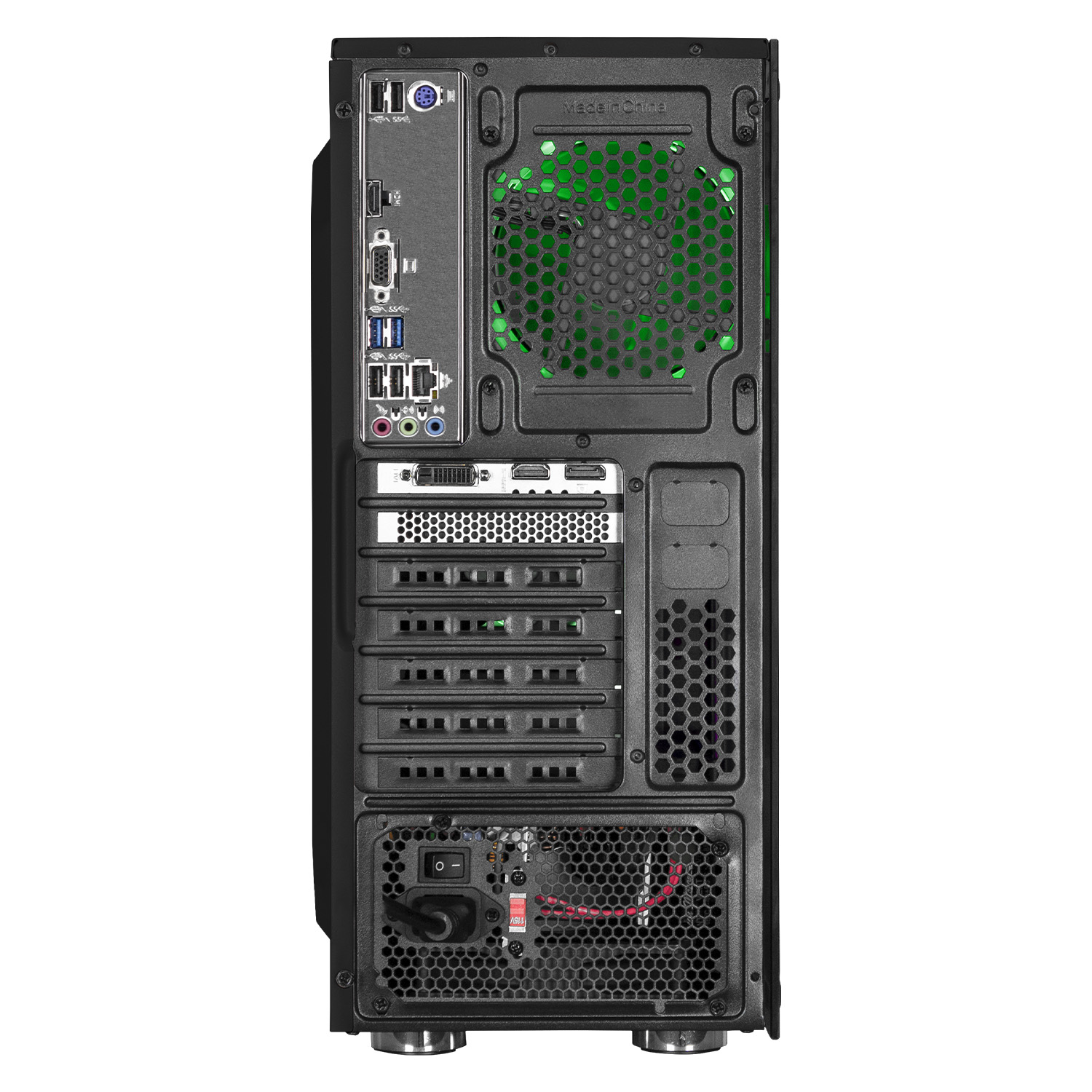 Xtreme PC Gaming Geforce RTX 3050 AMD Ryzen 5 5500 16GB SSD 500GB 2TB WIFI Black 