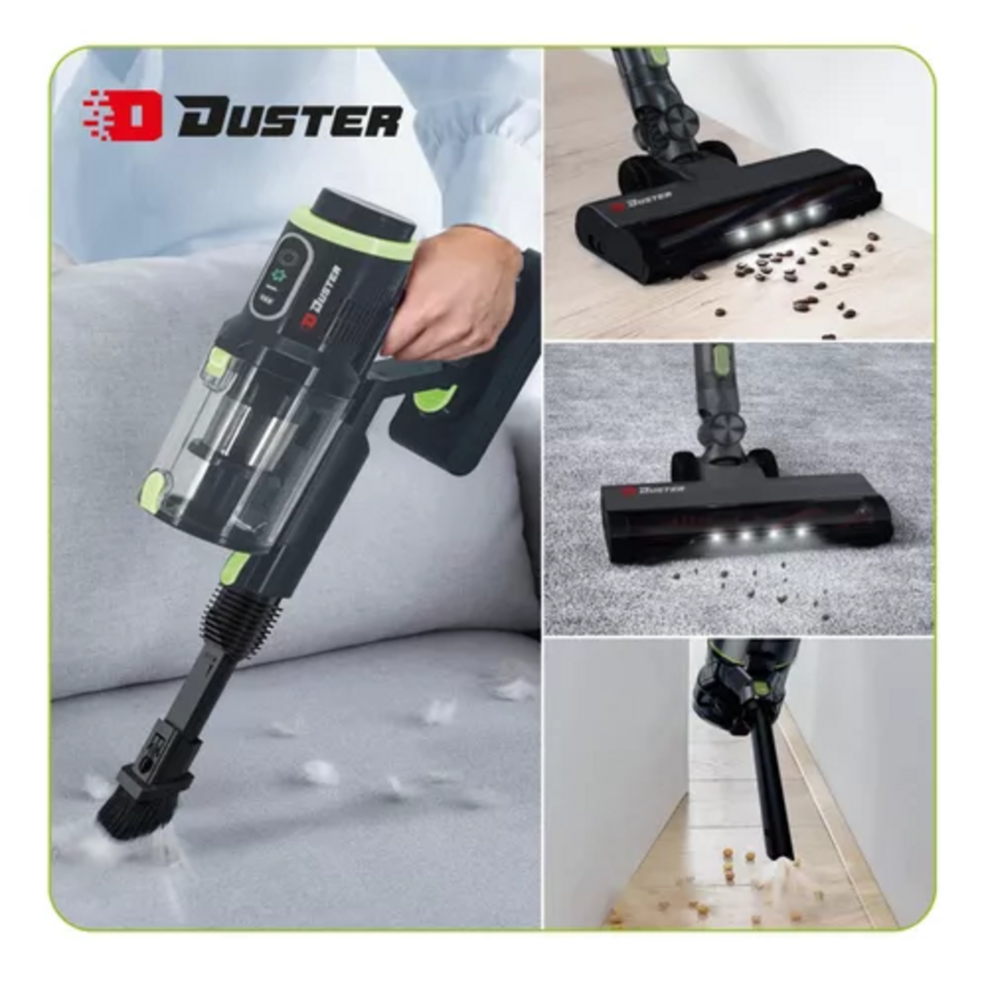 Aspiradora Duster inalambrica Tornado XR17 Turbo