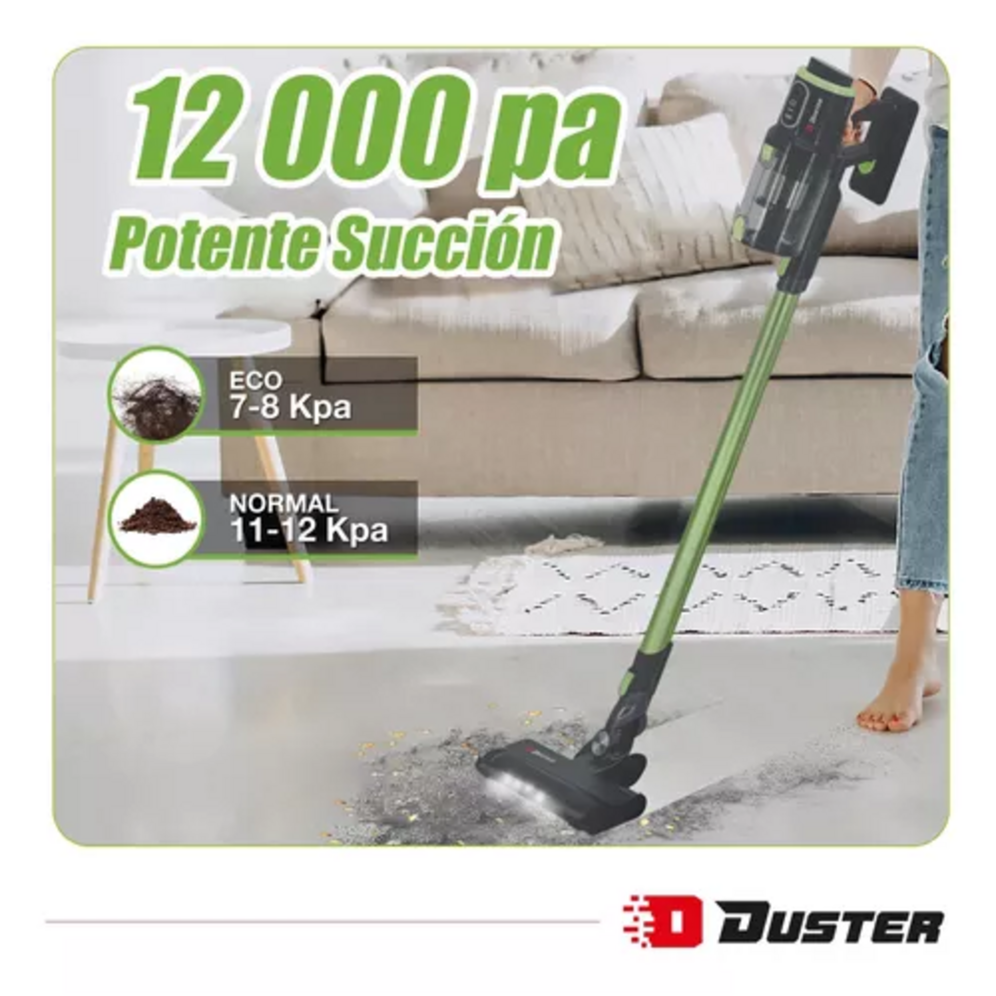 Aspiradora Duster inalambrica Tornado XR17 Turbo