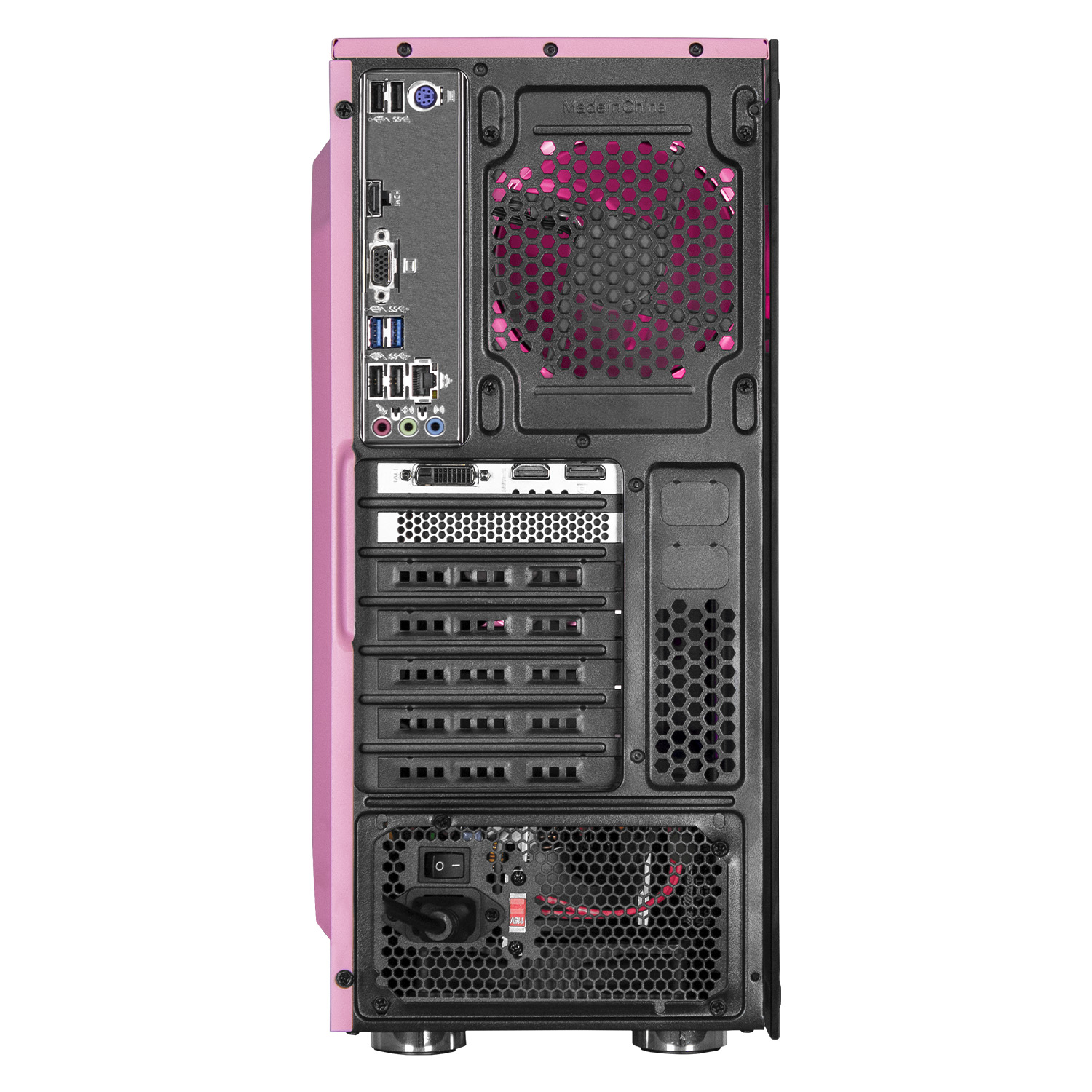Xtreme PC Gaming Geforce RTX 3050 AMD Ryzen 5 5500 16GB SSD 500GB 2TB WIFI Pink 