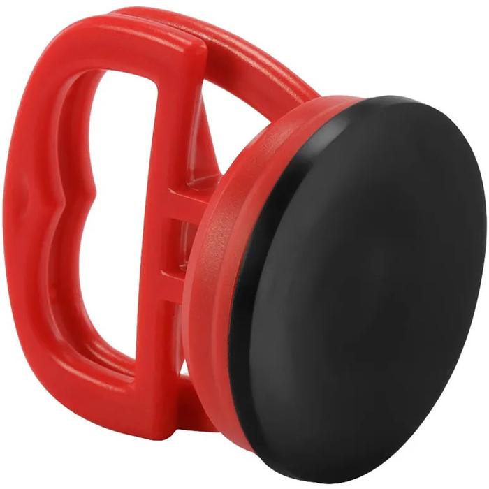 Ventosa Reparadora Automotriz MXFXR-004-3 4 Piezas Mini Rojo Plástico ABS y Caucho 58mm x 70mm Carga Max 15kg, CarFixRed