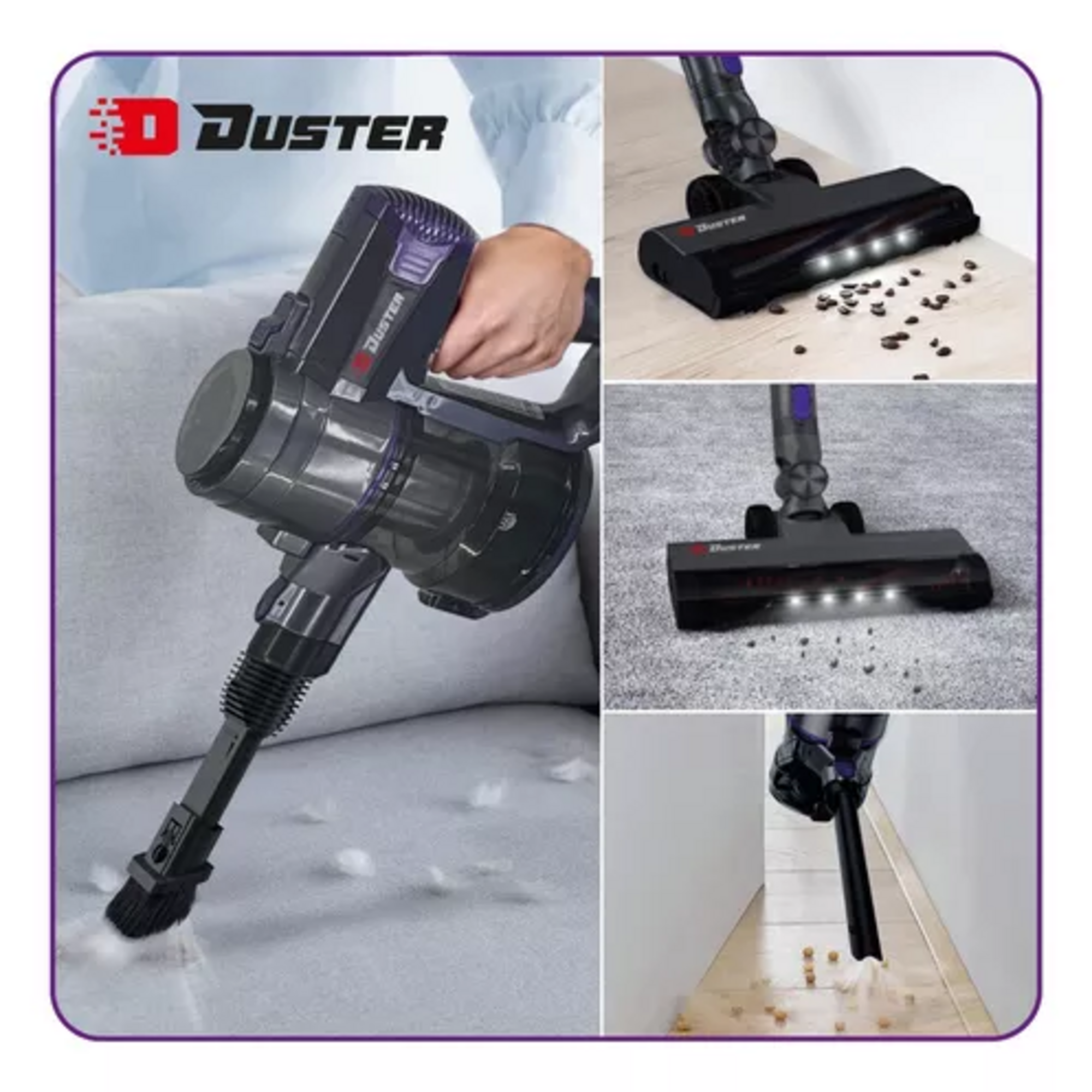 Aspiradora Duster inalambrica Dominator XR19 Flex